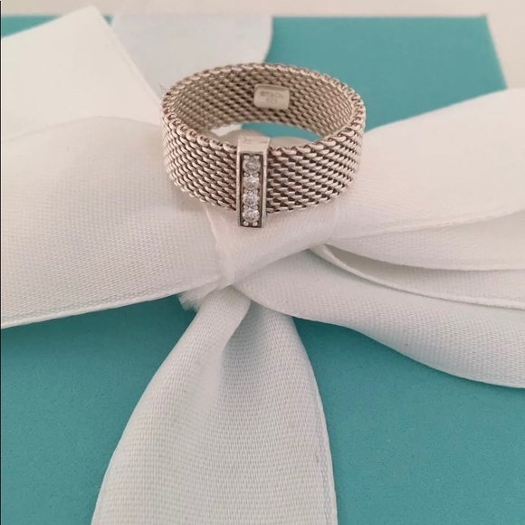 Tiffany & Co. Diamond Somerset ring - Picture 5 of 8